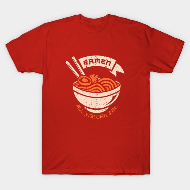 Ramen T-Shirt by VEKTORKITA